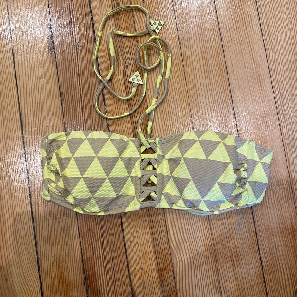 Seafolly bandeau/halter bikini top